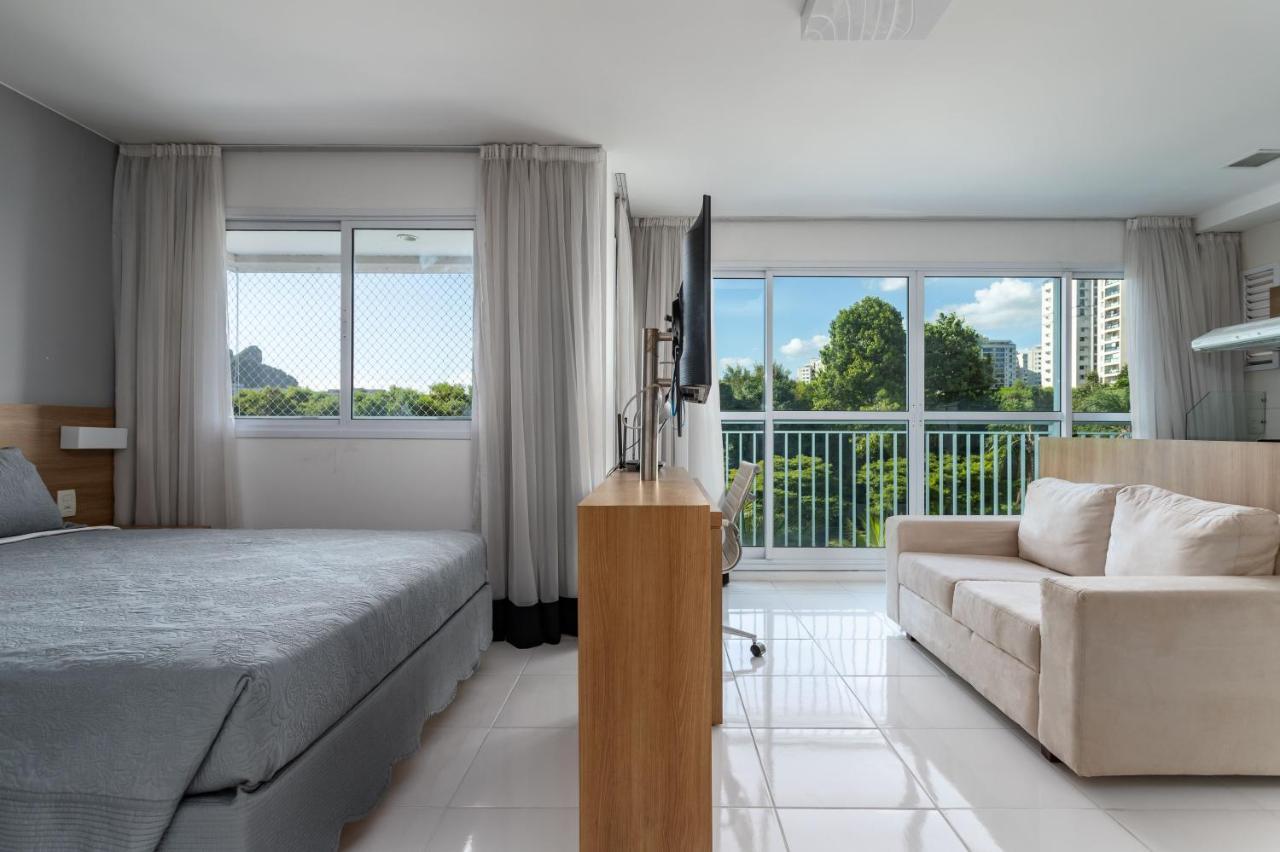 Flat Barra Da Tijuca Apartment Rio de Janeiro Bagian luar foto