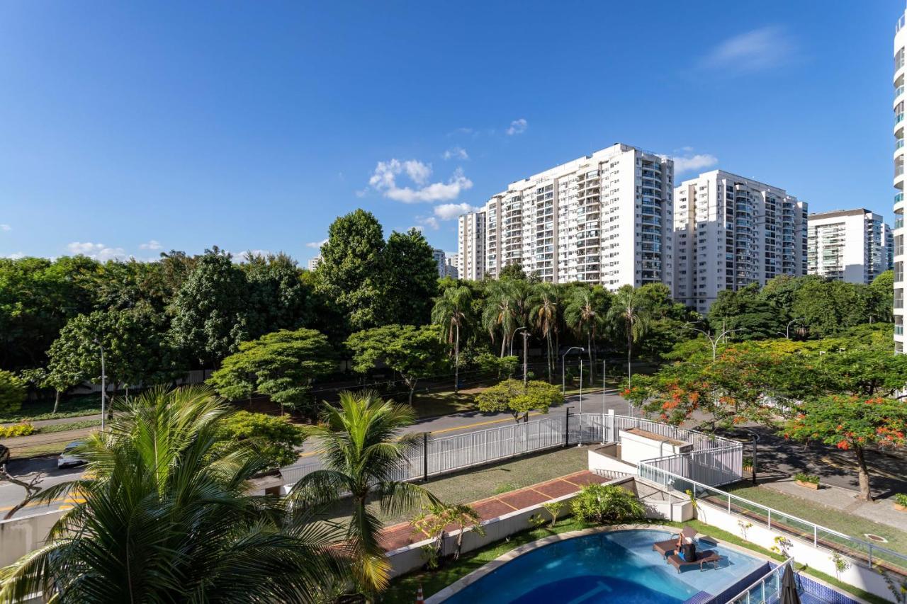 Flat Barra Da Tijuca Apartment Rio de Janeiro Bagian luar foto